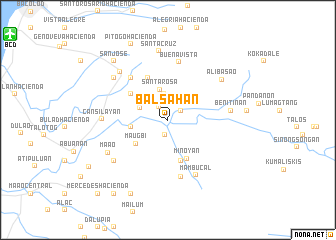 map of Balsahan