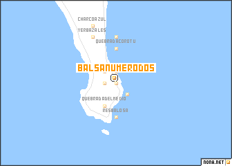 map of Balsa Número Dos