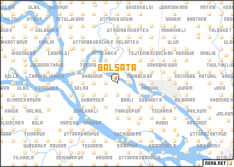 map of Bālsāta