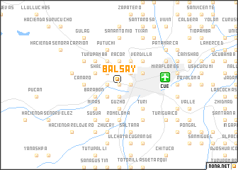 map of Balsay