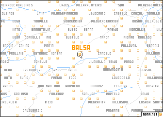 map of Balsa