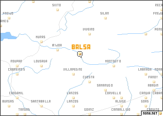 map of Balsa