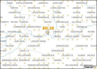 map of Balsa