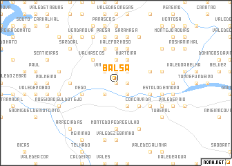 map of Balsa