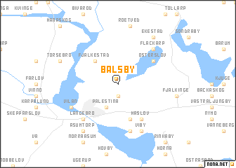 map of Balsby