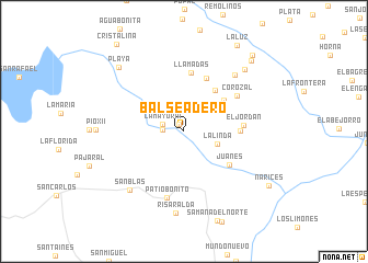 map of Balseadero