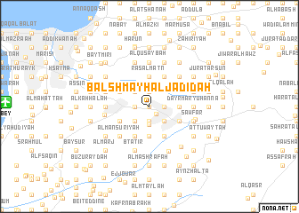 map of Ba‘lshmayh al Jadīdah