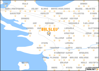 map of Balslev