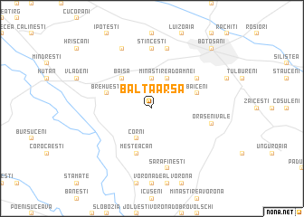 map of Balta Arsă