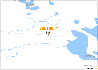 map of Baltabay