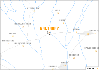 map of Baltabay