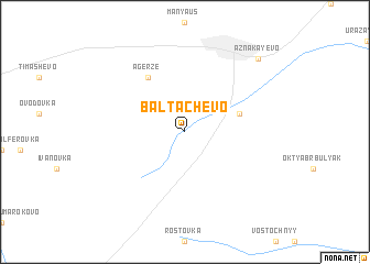 map of Baltache”vo