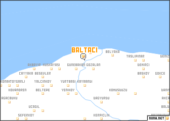 map of Baltacı