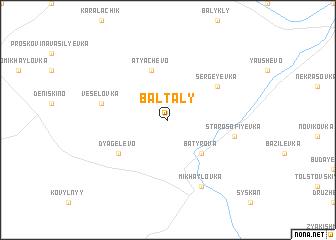 map of Baltaly