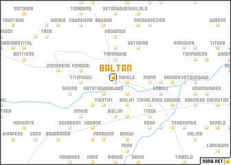 map of Baltan