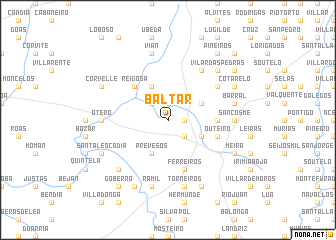 map of Baltar