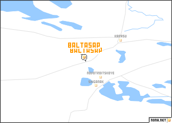 map of Baltasap