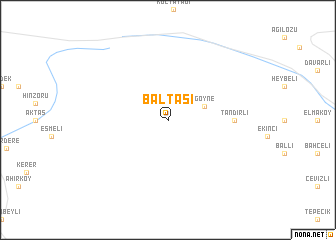 map of Baltaşı
