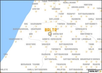 map of Balta