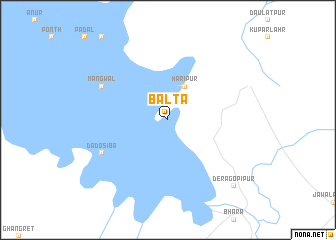 map of Balta