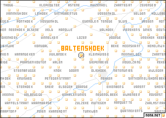 map of Baltenshoek