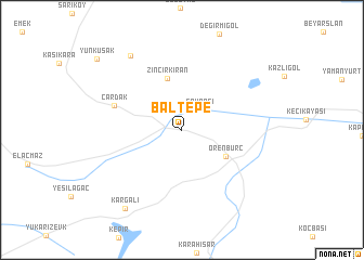 map of Baltepe