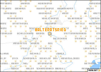 map of Balteratsried