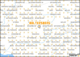 map of Baltersberg