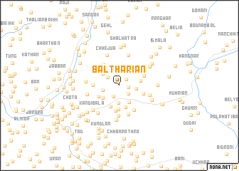 map of Balthariān