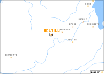 map of Baltilú