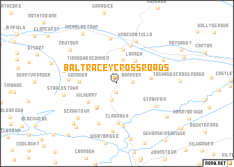 map of Baltracey Cross Roads