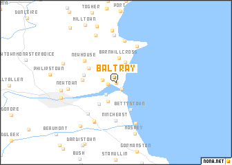 map of Baltray