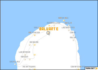 map of Baluarte