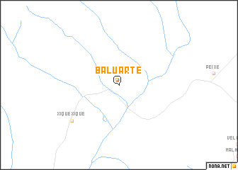 map of Baluarte