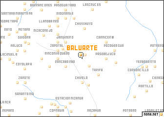 map of Baluarte