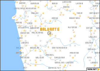 map of Baluarte