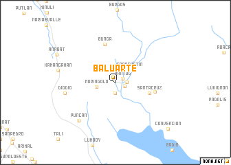 map of Baluarte