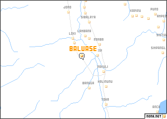 map of Baluase