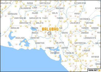 map of Balubad