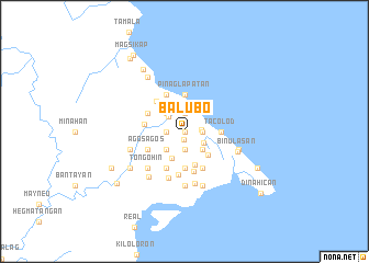 map of Balubo