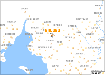 map of Balubo