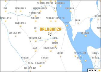 map of Balu Bunza