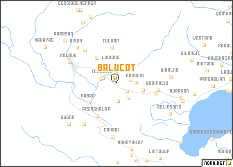 map of Balucot