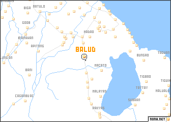 map of Balud