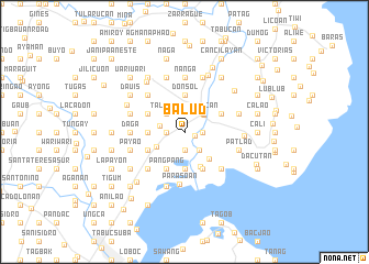 map of Balud