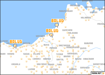 map of Balud