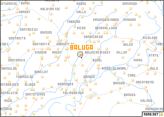 map of Baluga