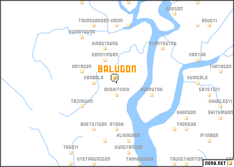 map of Balugôn