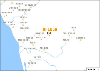 map of Balugo