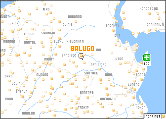 map of Balugo